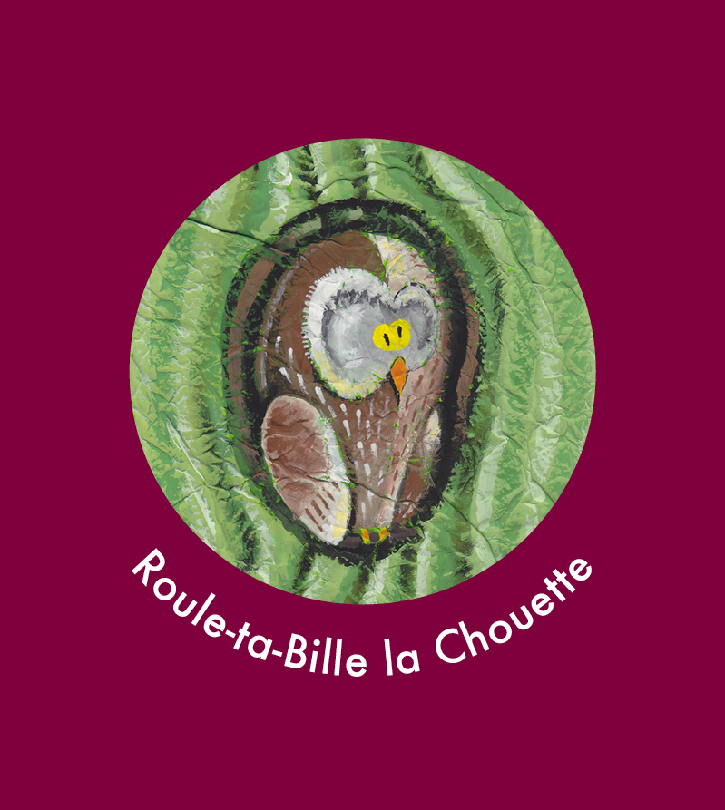 Roule-ta-bille, la chouette - Berthe-Poule